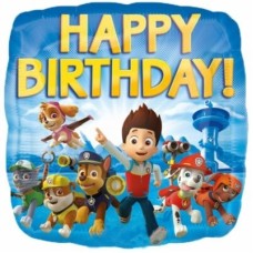 Balloon Happy Birthday Paw Patrol